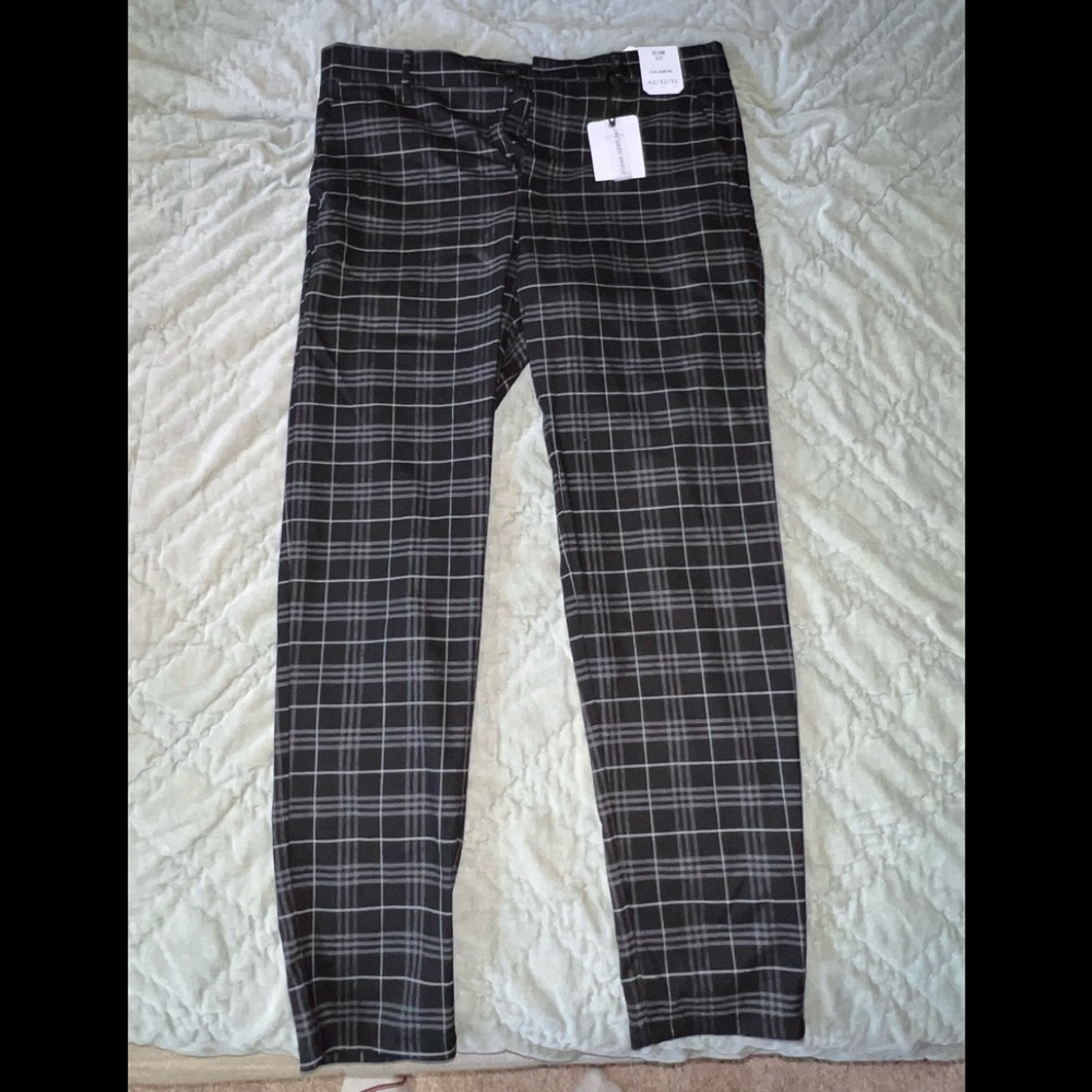 Checkered Dress Pants